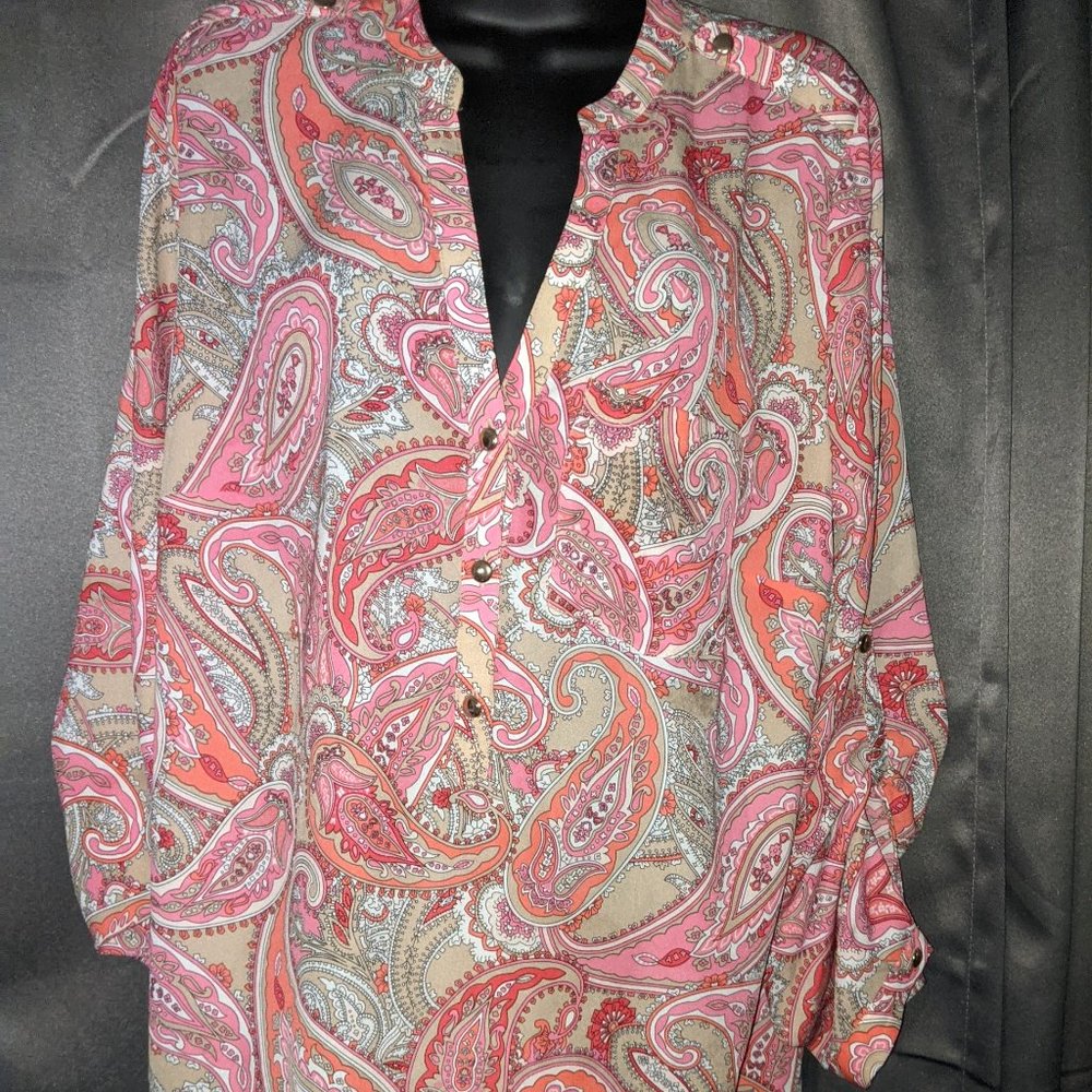 CHARTER CLUB BLOUSE SZ 0X